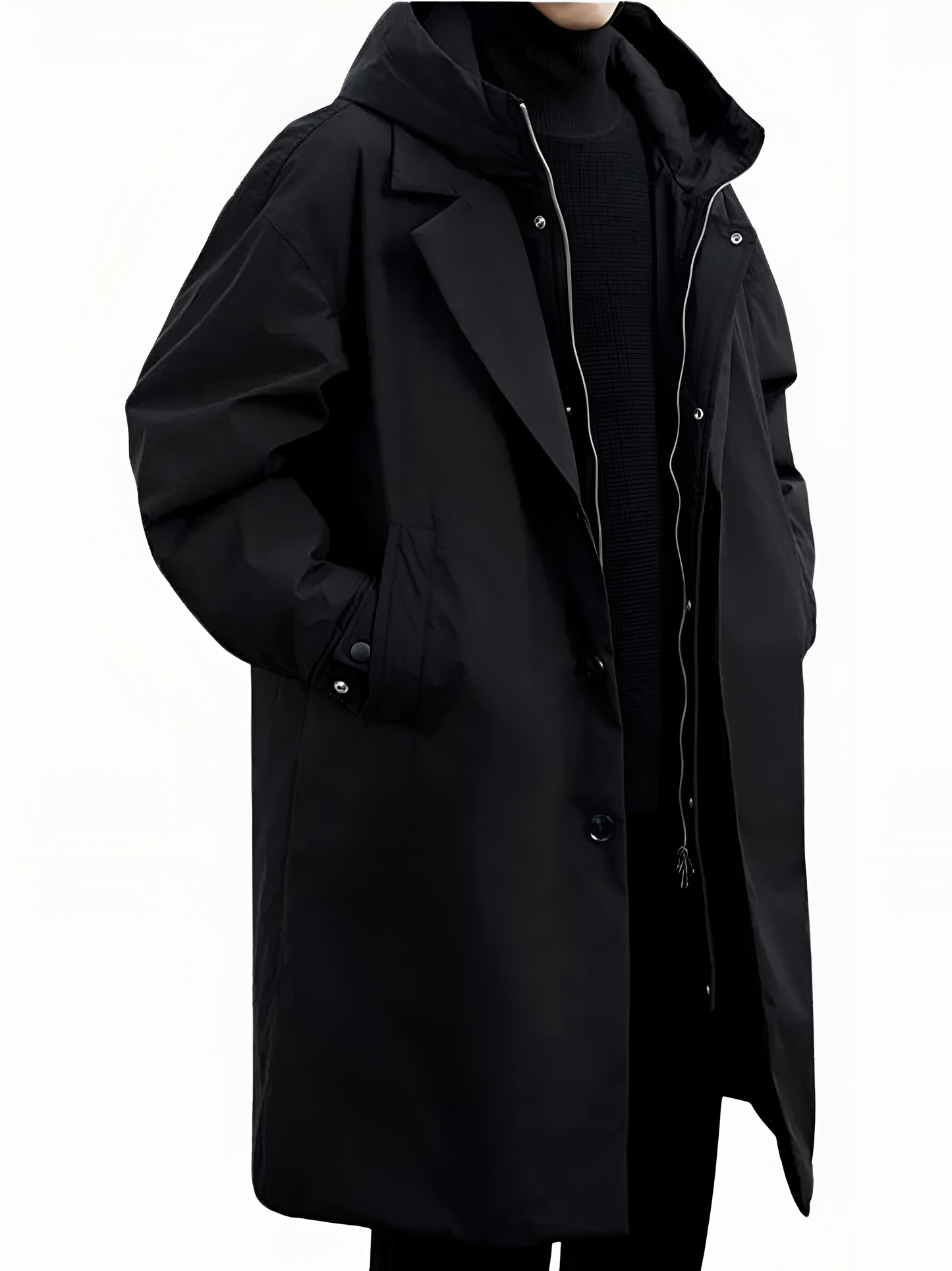 Marcus™ | Klassisk Huva Trenchcoat