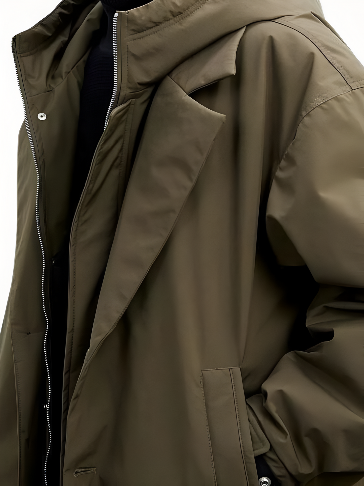 Marcus™ | Klassisk Huva Trenchcoat