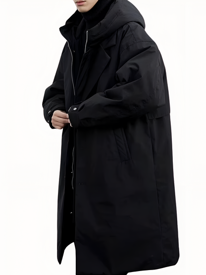 Marcus™ | Klassisk Huva Trenchcoat